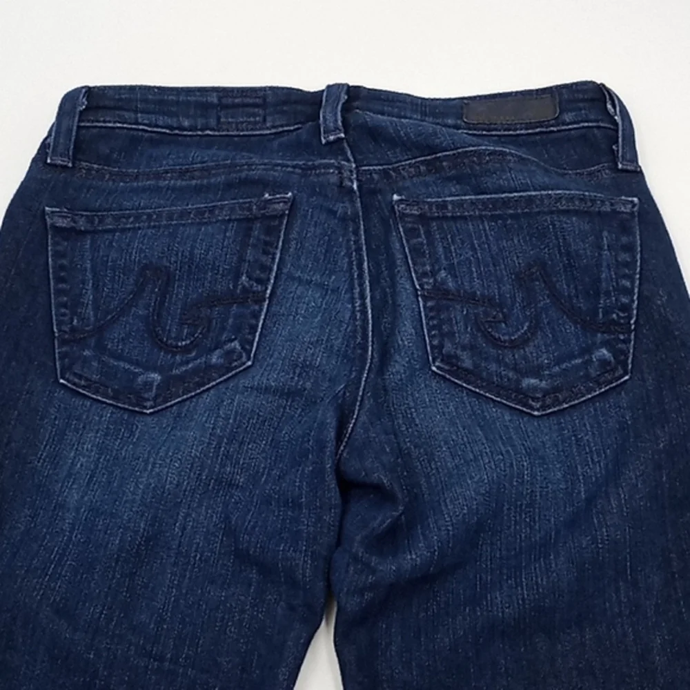 AG Adriano Goldschmied The Stilt Cigarette Leg‎ Jeans Dark Wash 24